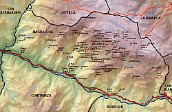 Mapa base - Distrito Magdalena