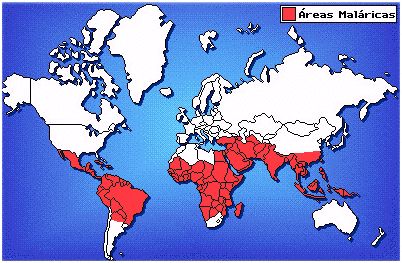 Distribución mundial de Paludismo (Malaria)
